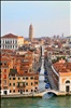 Venice and the leaning tower